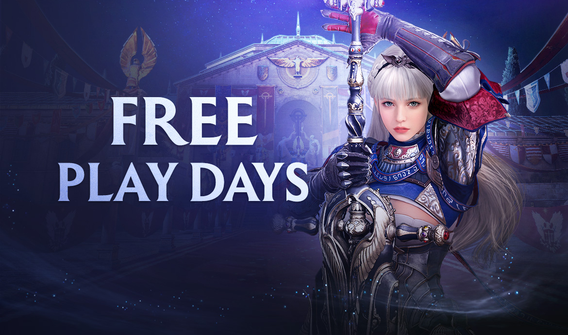 Black Desert on Console_Free Play Days_Key Art