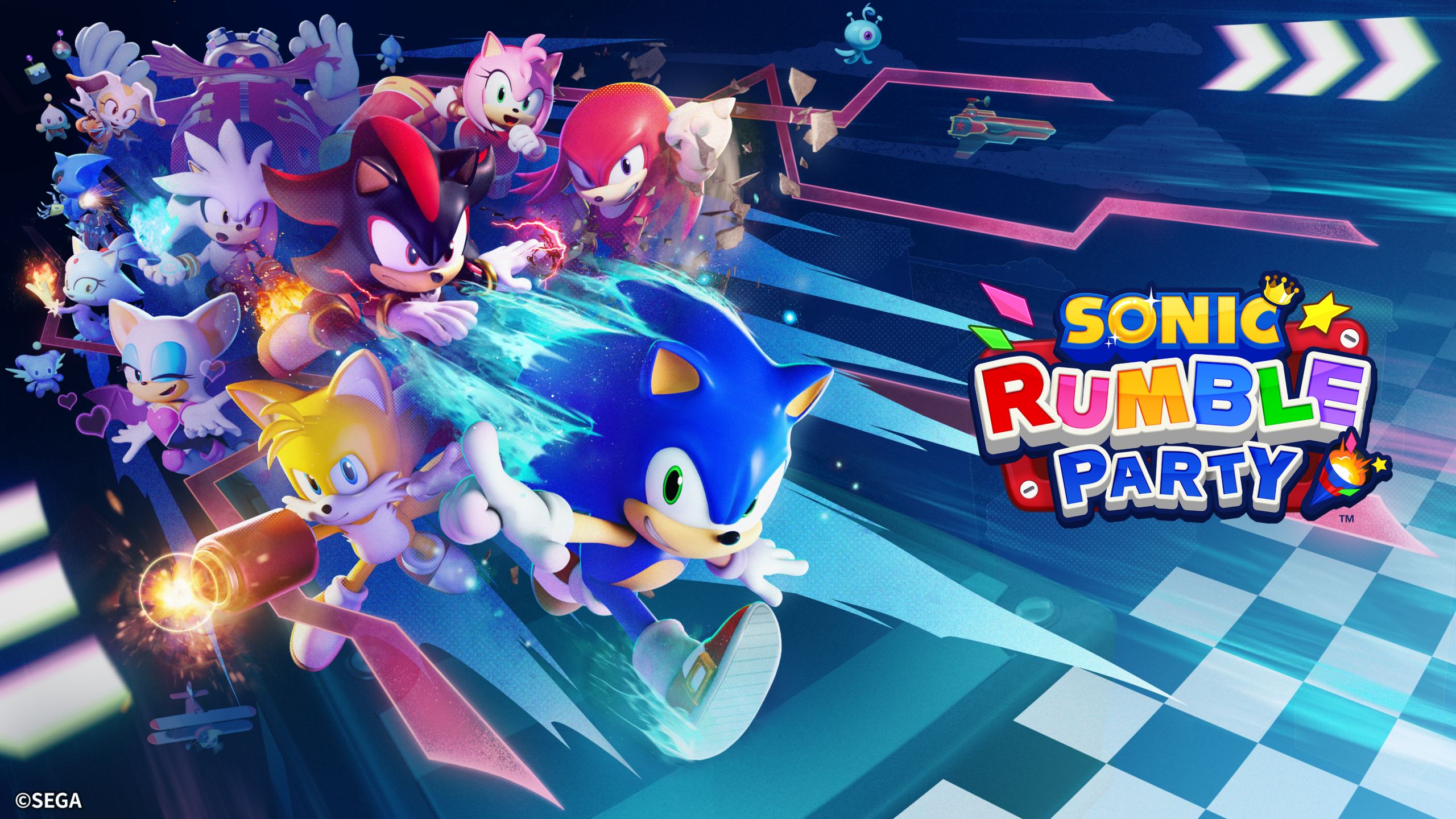 Sonic Rumble_Key Art_Logo