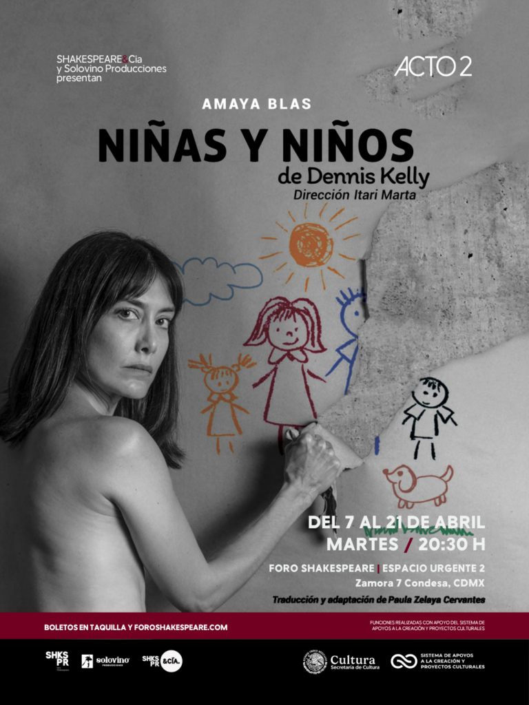 Niñas y niños-póster abril
