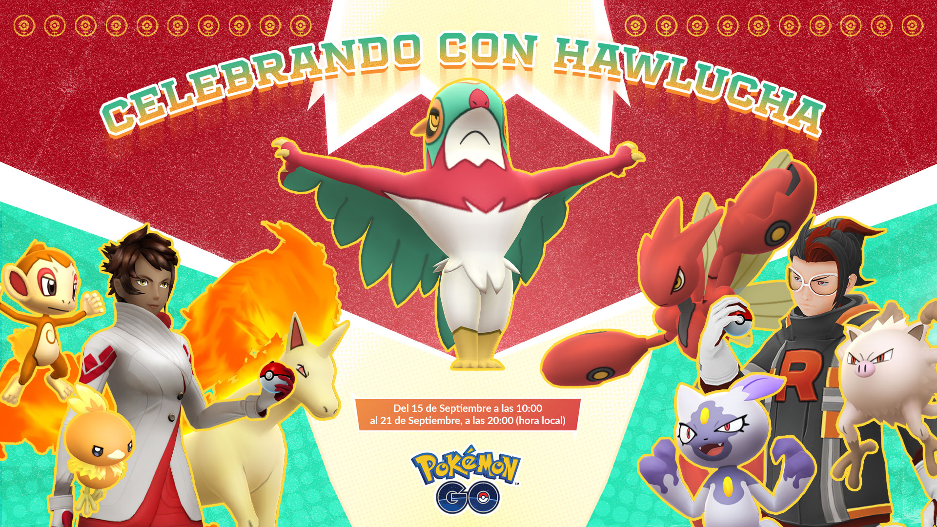 Celebra de formas épicas con Hawlucha en Pokémon GO_1920x1080