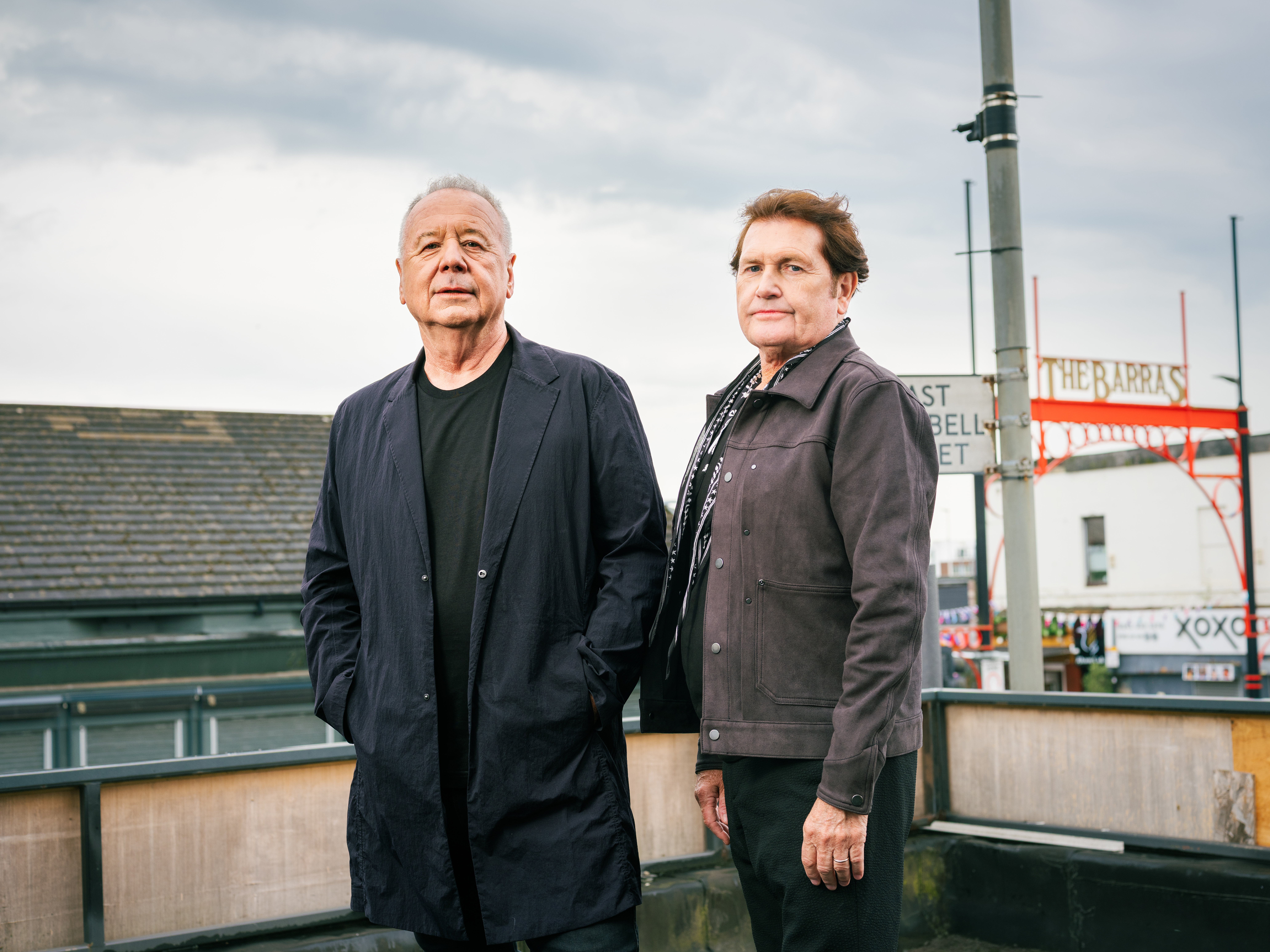 Simple Minds - The Barras. Credit Brian Sweeney and Paninaro magazine