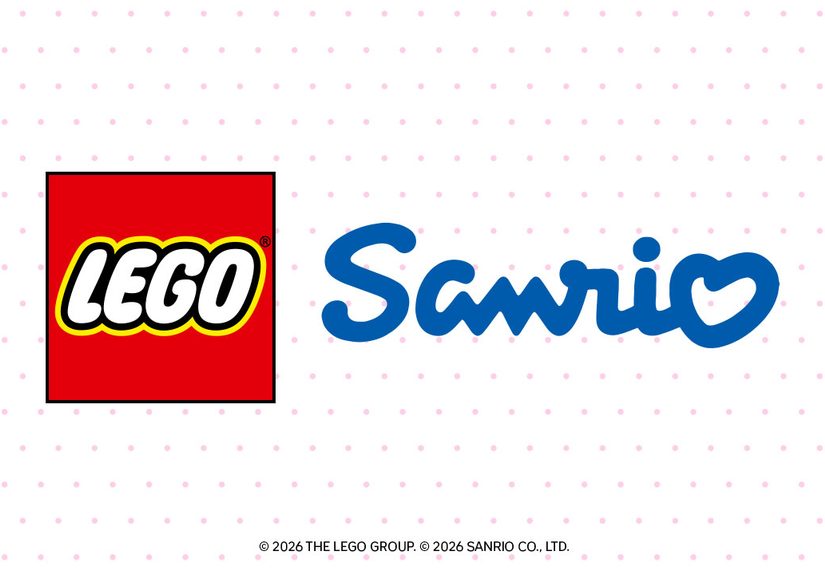 LEGO Sanrio Partnership Lock Up Asset
