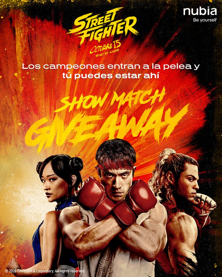 Telcel Fighting Legends nubia Giveaway