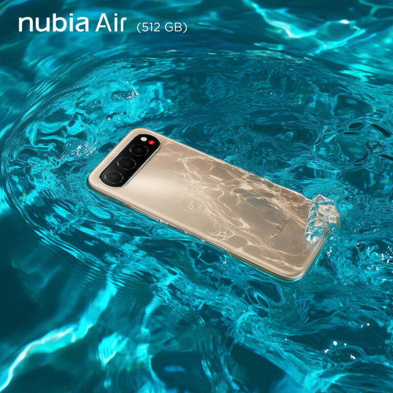 nubia Air (512GB) dorado IP68 & IP69